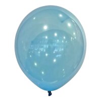 Luftballons Droplets 27,5cm blau 50er