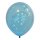 Luftballons Droplets 27,5cm blau 50er