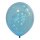 Luftballons Droplets 27,5cm blau 50er