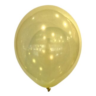 Luftballons Droplets 27,5cm gelb 50er