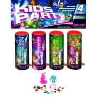Kids Party 4er Tischfeuerwerk,Kat.F1