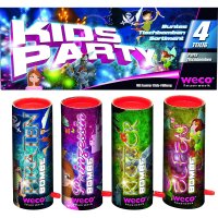 Kids Party 4er Tischfeuerwerk,Kat.F1