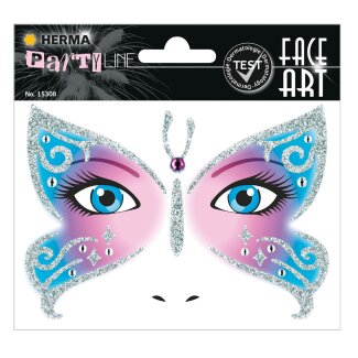 HERMA Sticker Face Art Butterfly