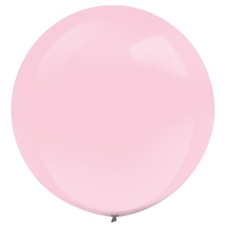 Luftballons Pearl 61cm rosé 4er
