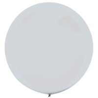 Luftballons Metallic 61cm silber 4er