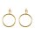 Ohrringe Pirat gold