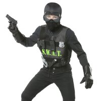 Kinderkostümset SWAT Universalgröße