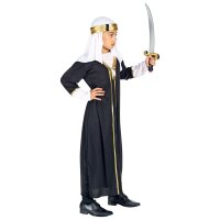 Kinderkostüm Sultan (Tunika mit Robe, Turban) Gr. 140