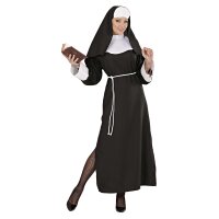 Kostüm Nonne Gewand Haube Gr. XXL