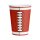 Pappbecher 500ml 6er Touchdown