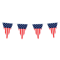 Flaggenbanner USA 6 m 30 x 20 cm