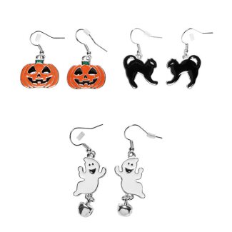 Ohrringe Halloween 3fach sortiert