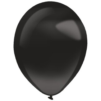Luftballons Pearl 12cm schwarz 100er