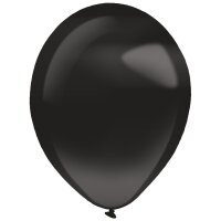 Luftballons Pearl 12cm schwarz 100er