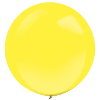 Luftballons 61cm sonnengelb 4er