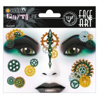 Sticker Face Art Steampunk Marie