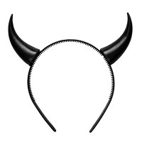 Teufelshörner Schwarz Haarreif