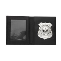 Polizeiabzeichen in Brieftasche