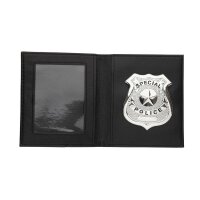 Polizeiabzeichen in Brieftasche
