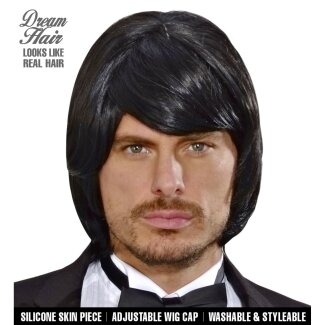 Perücke Dreamhair Bjorn Schwarz, in Box