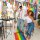 Schärpe Regenbogen