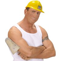 Helm Bauarbeiter gelb