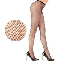 Netzstrumpfhose schwarz Einheitsgröße
