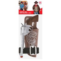 Pistolenset Cowboy - 3-teilig