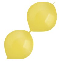 Luftballons E-Link 30cm Pearl gold 50er