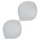 Luftballons E-Link 30cm Metallic silber 50er