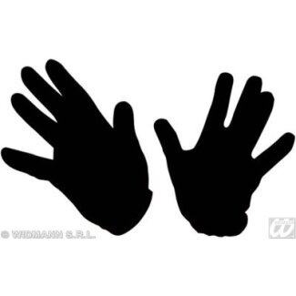 Handschuhe schwarz Einheitsgröße für Erwachsene