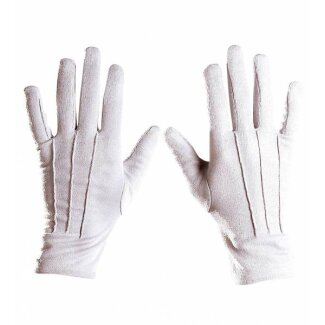 Handschuhe weiß One Size für Erwachsene