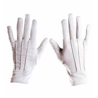 Handschuhe weiß One Size für Erwachsene