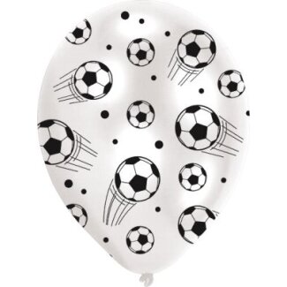 Luftballons Fußball 27,5cm 6er