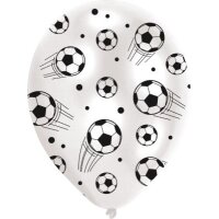 Luftballons Fußball 27,5cm 6er