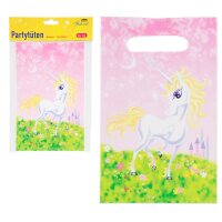 Partytüten Einhorn 15x22cm 12 Stück