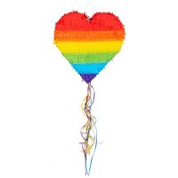Zieh Pinata Regenbogen L