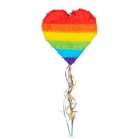 Zieh Pinata Regenbogen L