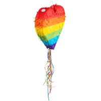 Zieh Pinata Regenbogen L