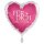 Standard With All My Heart Folienballon PL40 verpackt 43cm