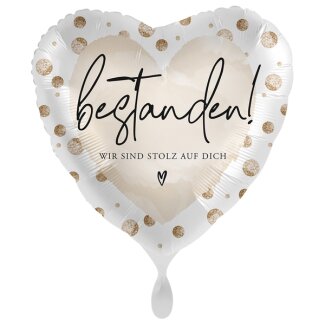 Standard You passed it Folienballon PL40 verpackt 43cm