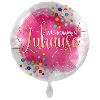 Standard Willkommen Zuhause Konfetti Folienballon PL40...