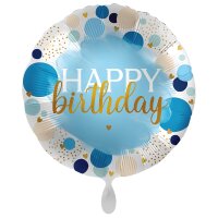 Standard Lucky Birthday Folienballon PL40 verpackt 43cm
