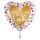 Standard Ich hab Dich lieb Folienballon PL40 verpackt 43cm