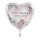 Standard Forever in our Hearts Folienballon PL40 verpackt 43cm