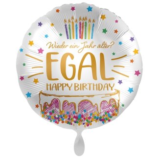 Standard Birthday Cake Folienballon PL40 verpackt 43cm