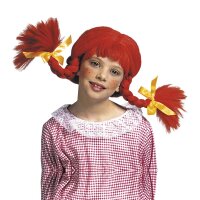 Perücke Lustiges Mädchen mit modellierbaren...