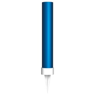 2 Fontänen 9,5 cm blau