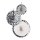 Deko-Fans Silver Dream 3 Stück