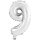 Mini Folienballon Zahl 9 35cm